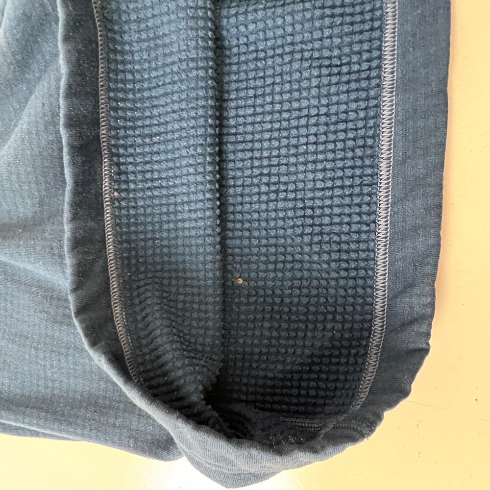 Vtg. Patagonia Jacket Mens Navy Blue Long Sleeve 1/4 Zip Regulator Polortec L - Picture 7 of 15